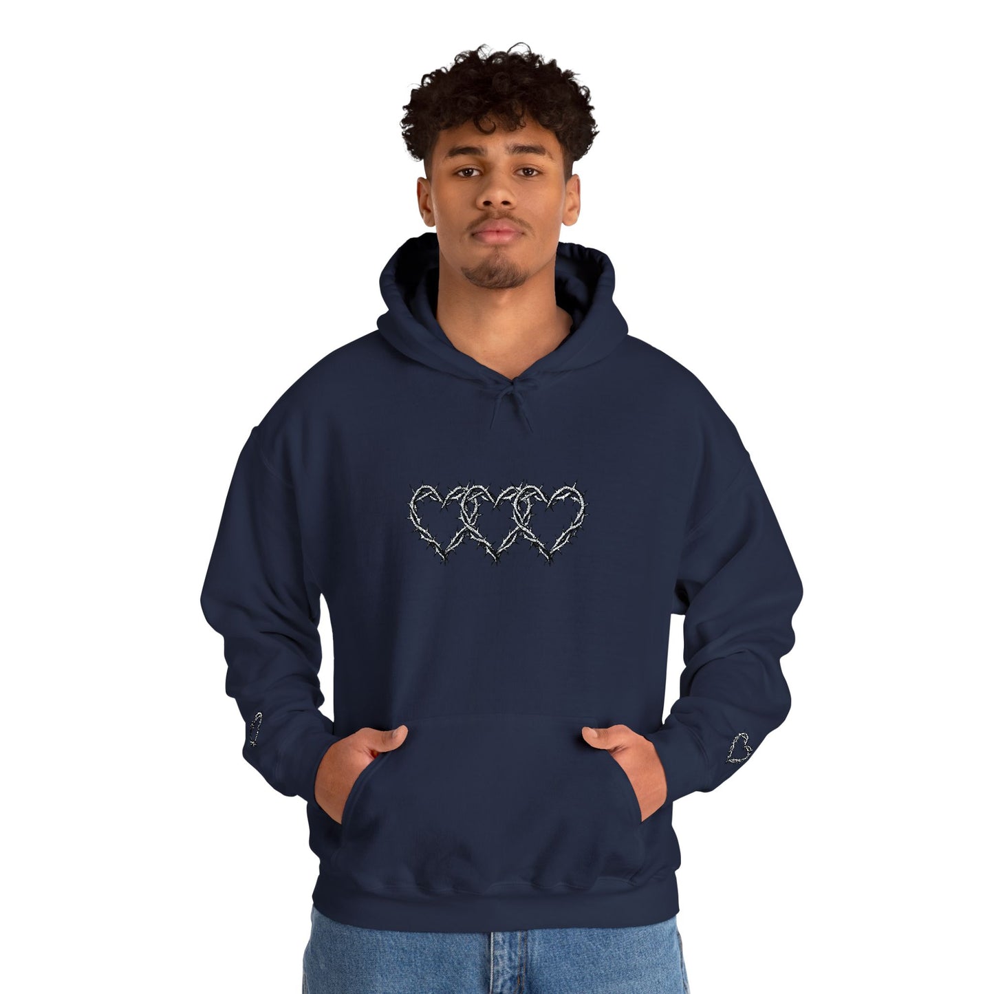 Heartfelt Love Hoodie | Cozy Sweatshirt for Couples, Valentine's Day Gift, Anniversary Apparel, Cute Heart Design, Unisex Fashion