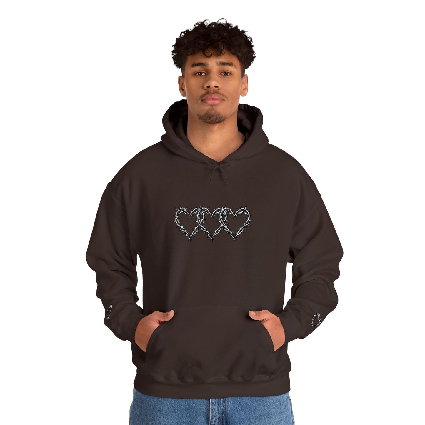 Heartfelt Love Hoodie | Cozy Sweatshirt for Couples, Valentine's Day Gift, Anniversary Apparel, Cute Heart Design, Unisex Fashion
