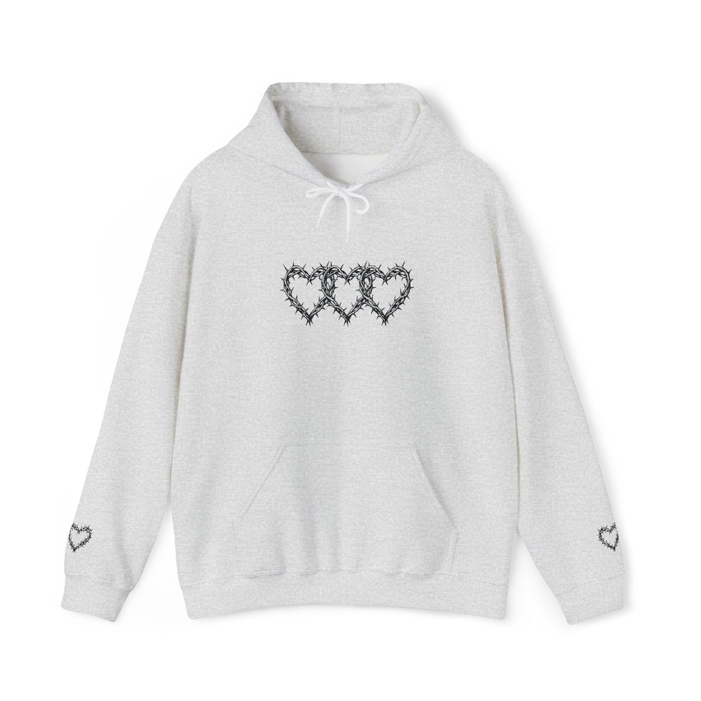 Heartfelt Love Hoodie | Cozy Sweatshirt for Couples, Valentine's Day Gift, Anniversary Apparel, Cute Heart Design, Unisex Fashion