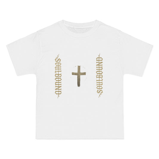 Soulbound Cross Graphic Tee, Faith Shirt for Believers, Christian Apparel, Casual Wear, Spiritual Gifts