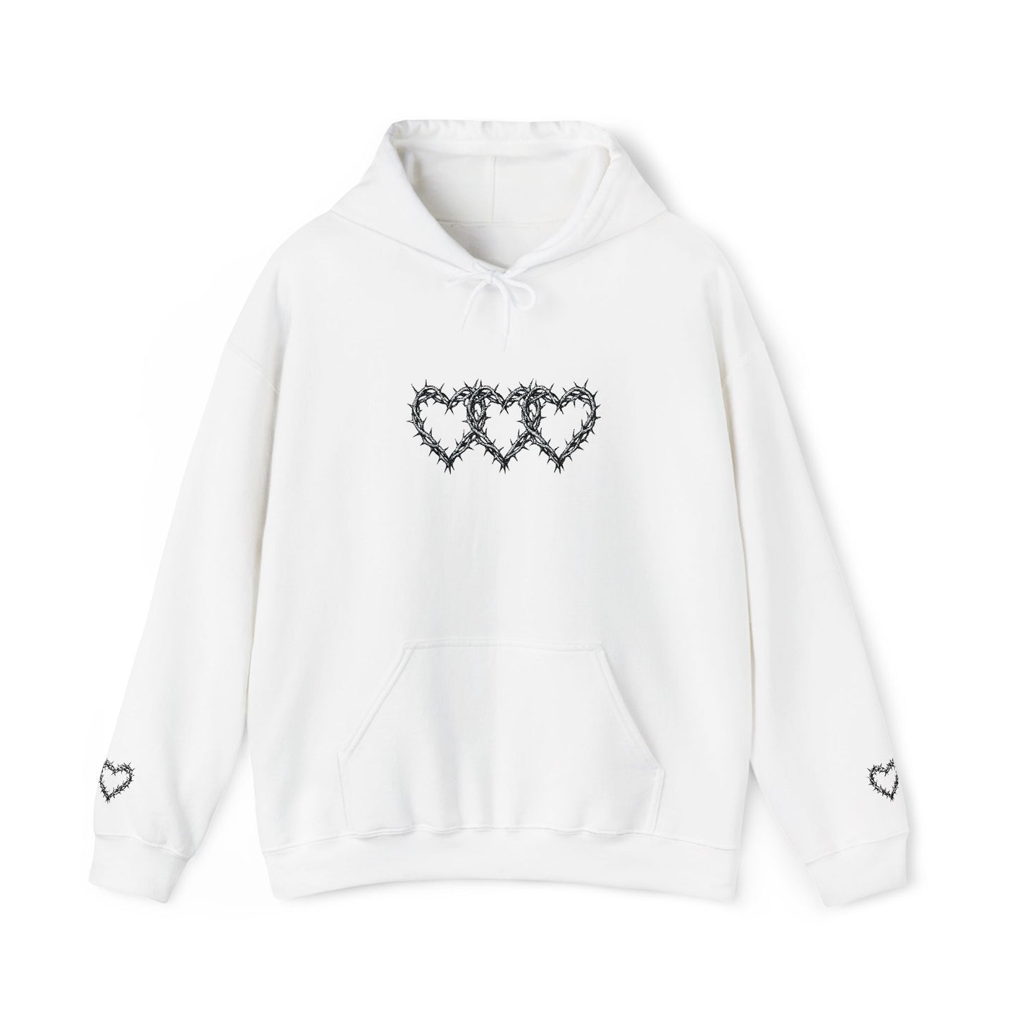 Heartfelt Love Hoodie | Cozy Sweatshirt for Couples, Valentine's Day Gift, Anniversary Apparel, Cute Heart Design, Unisex Fashion