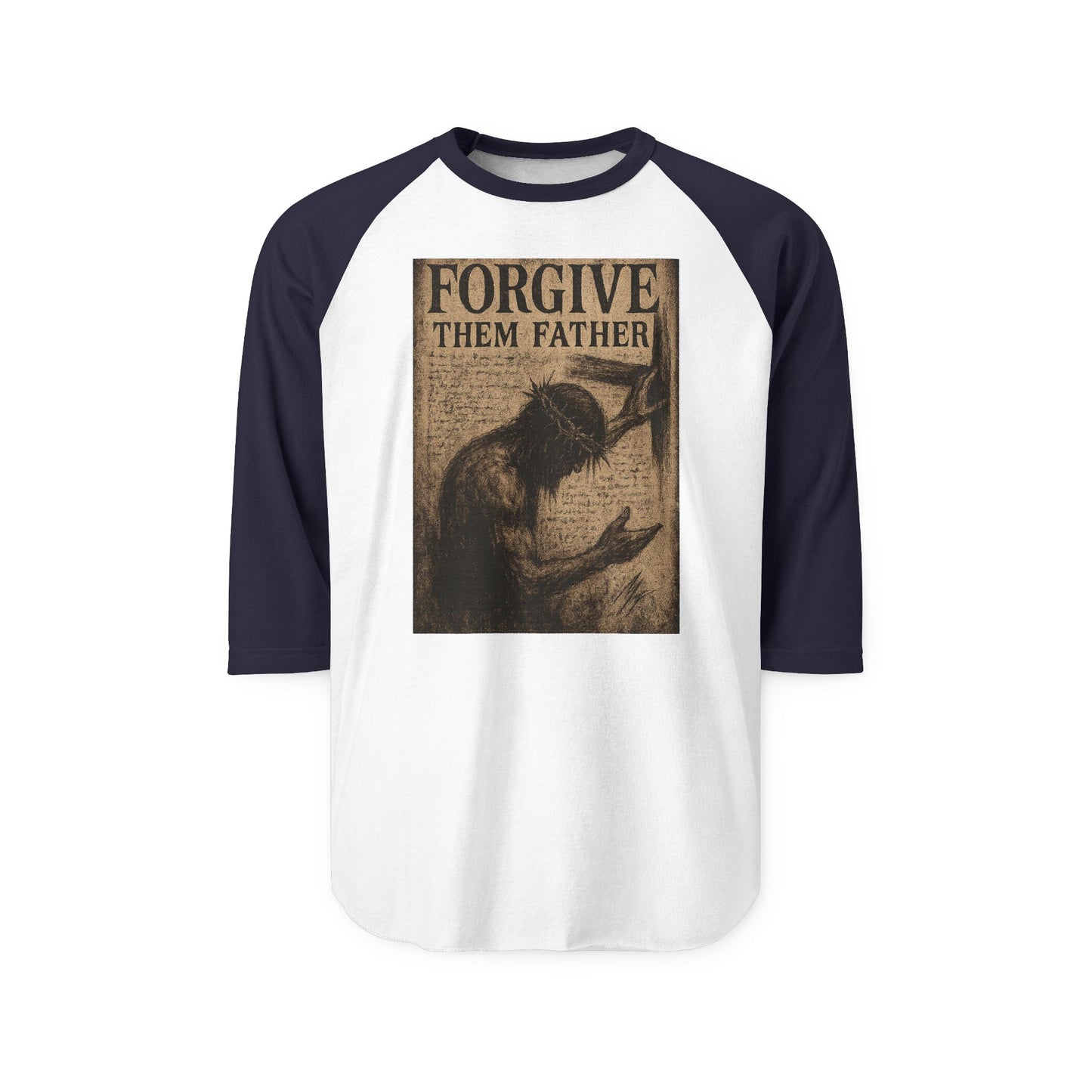 Forgive Them Father Raglan Shirt | Unisex Three-Quarter Sleeve Tee for Men & Women | Perfect Gift for Religious Occasions, Casual [...]