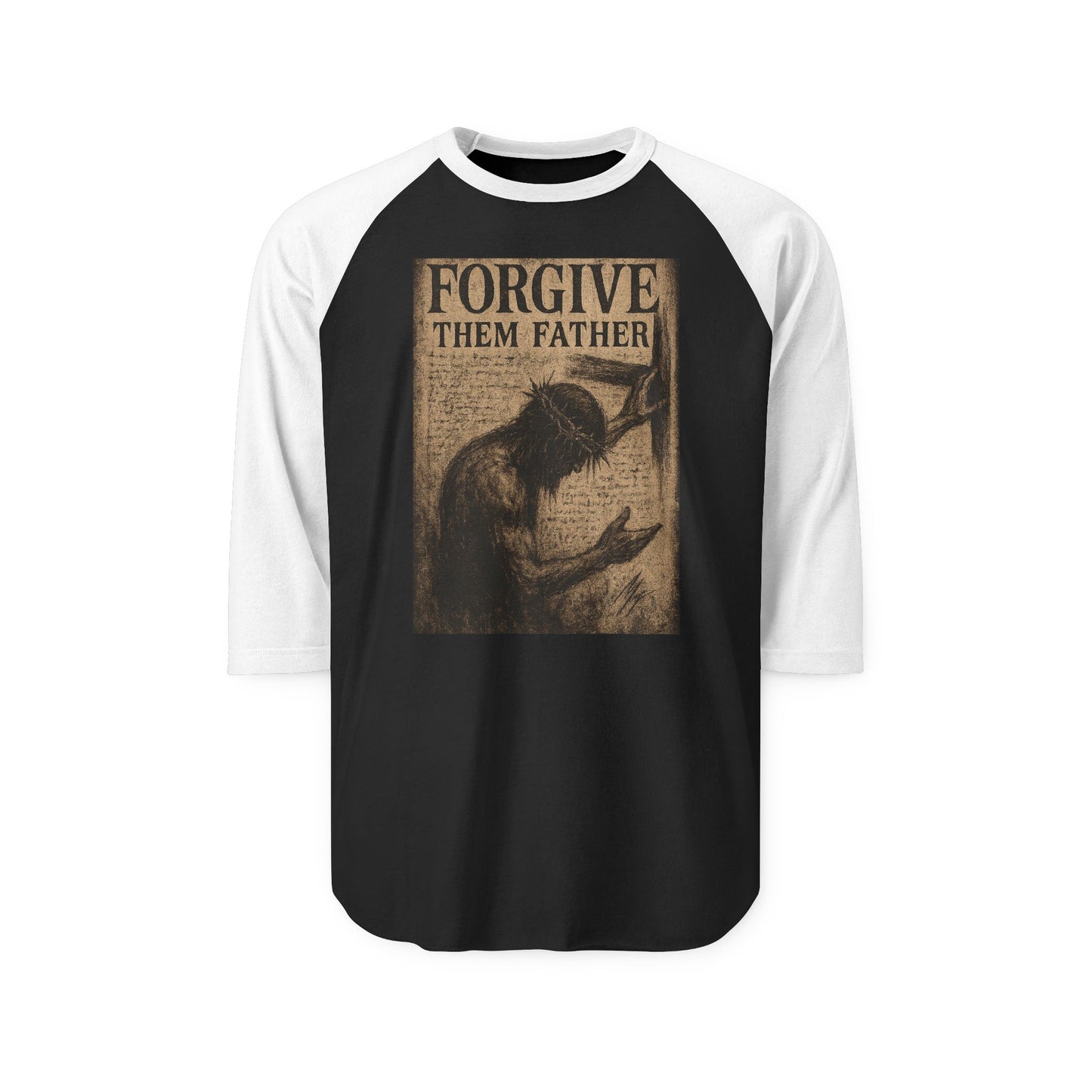 Forgive Them Father Raglan Shirt | Unisex Three-Quarter Sleeve Tee for Men & Women | Perfect Gift for Religious Occasions, Casual [...]