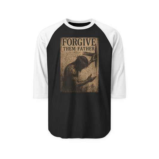 Forgive Them Father Raglan Shirt | Unisex Three-Quarter Sleeve Tee for Men & Women | Perfect Gift for Religious Occasions, Casual [...]