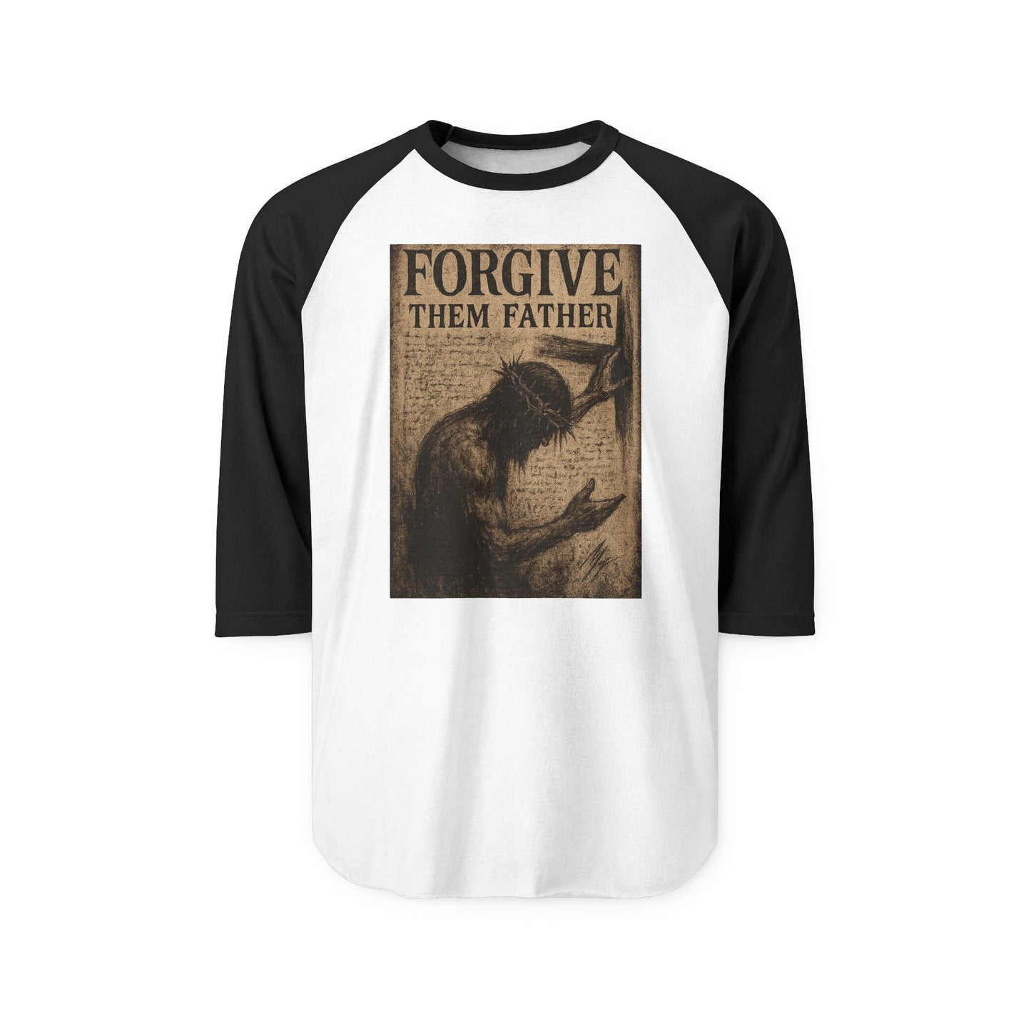 Forgive Them Father Raglan Shirt | Unisex Three-Quarter Sleeve Tee for Men & Women | Perfect Gift for Religious Occasions, Casual [...]