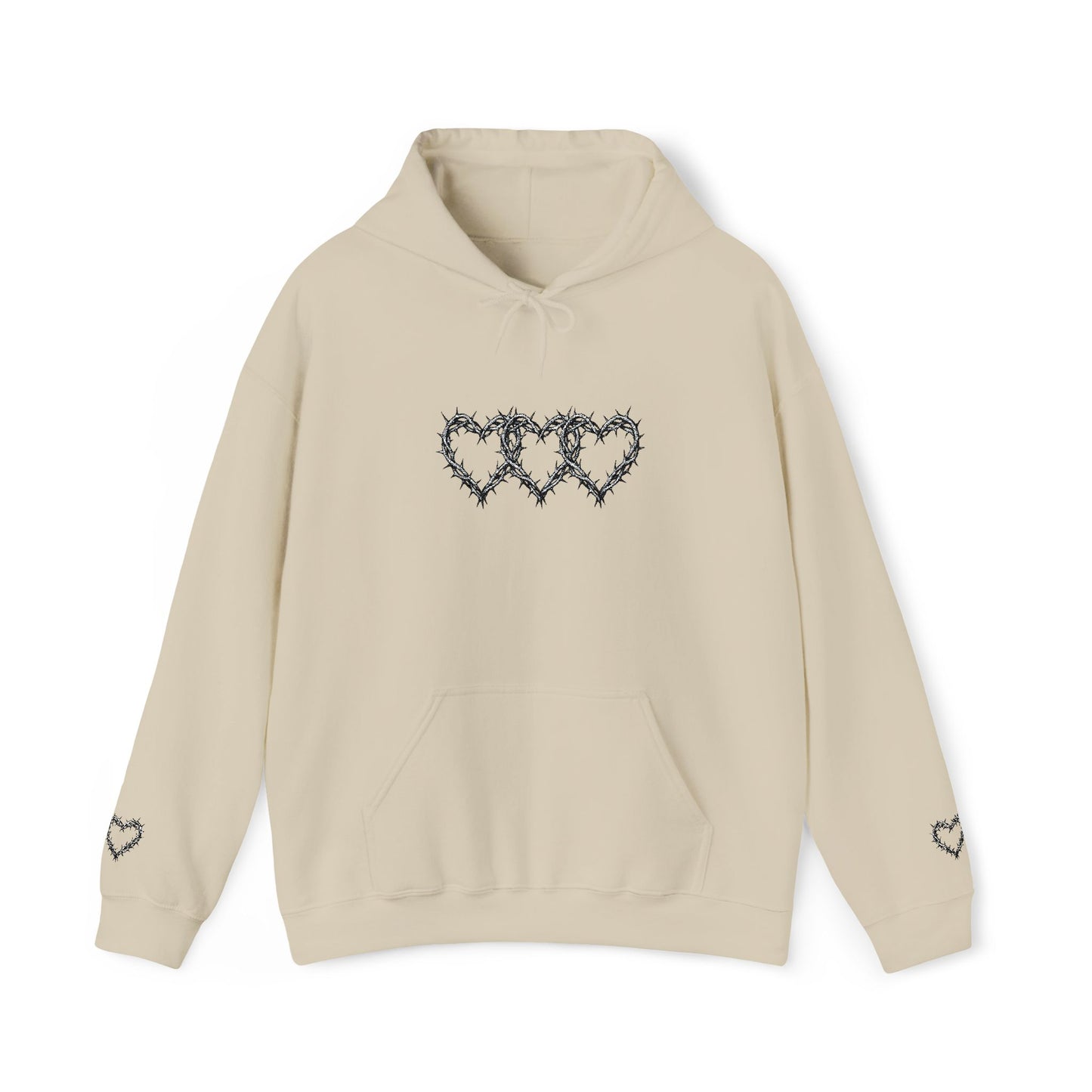 Heartfelt Love Hoodie | Cozy Sweatshirt for Couples, Valentine's Day Gift, Anniversary Apparel, Cute Heart Design, Unisex Fashion