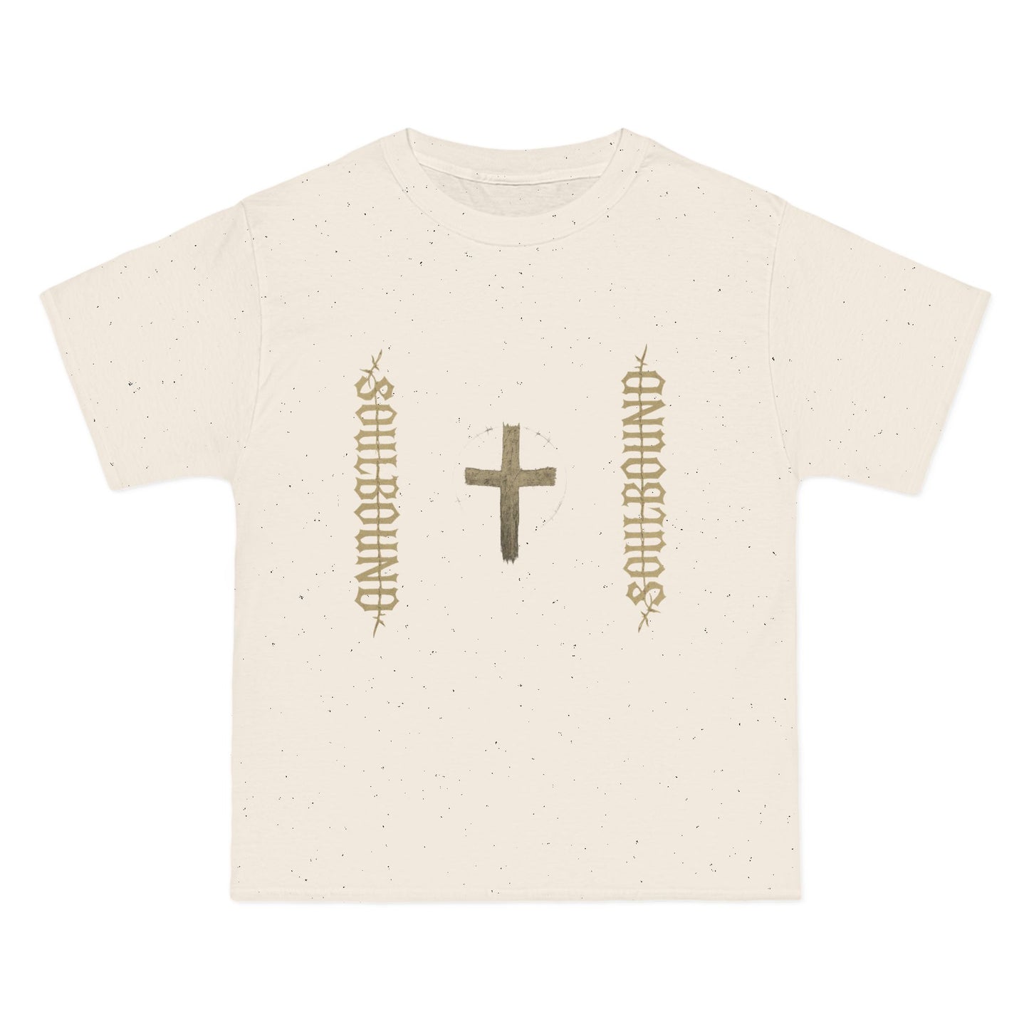 Soulbound Cross Graphic Tee, Faith Shirt for Believers, Christian Apparel, Casual Wear, Spiritual Gifts