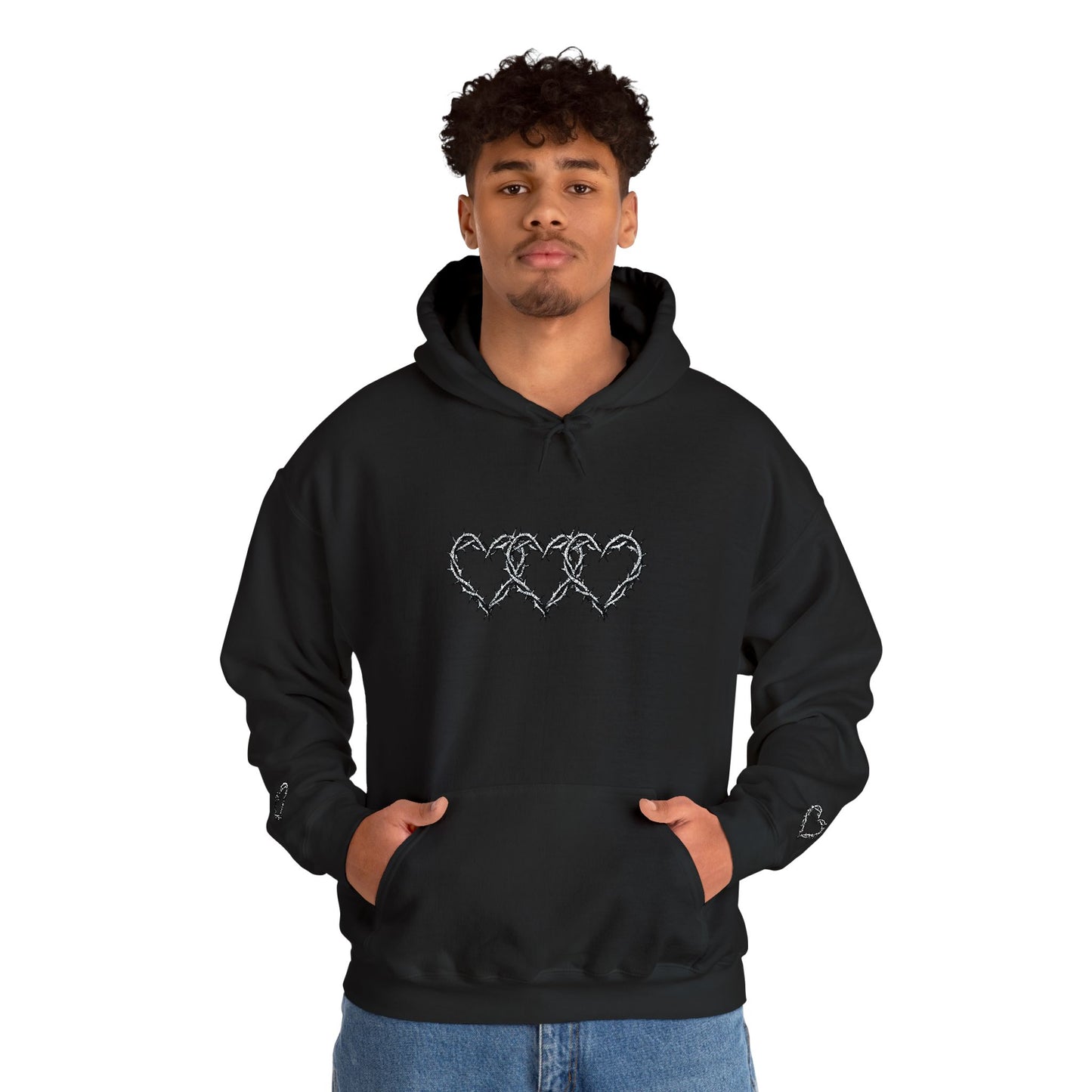 Heartfelt Love Hoodie | Cozy Sweatshirt for Couples, Valentine's Day Gift, Anniversary Apparel, Cute Heart Design, Unisex Fashion